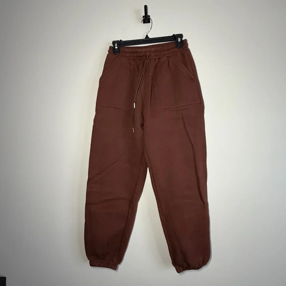 Brown Jogger Pants